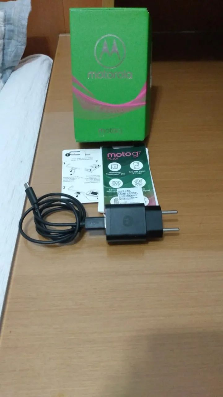 Motorola Moto G7 play 32GB(pouco usado,estado de novo) - Foto 3