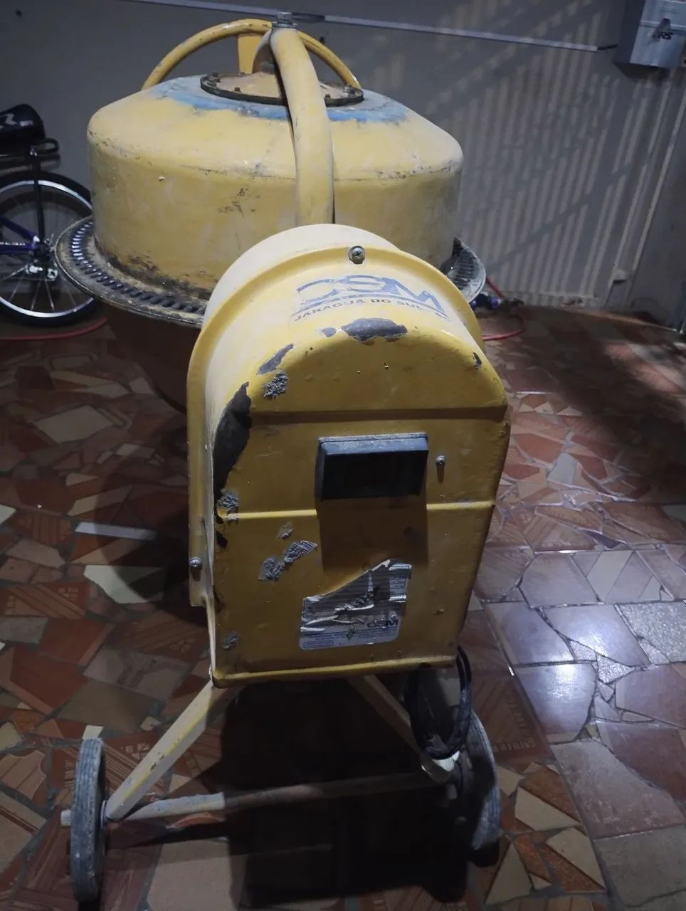 Betoneira 120 Litros Funcionando - Foto 4