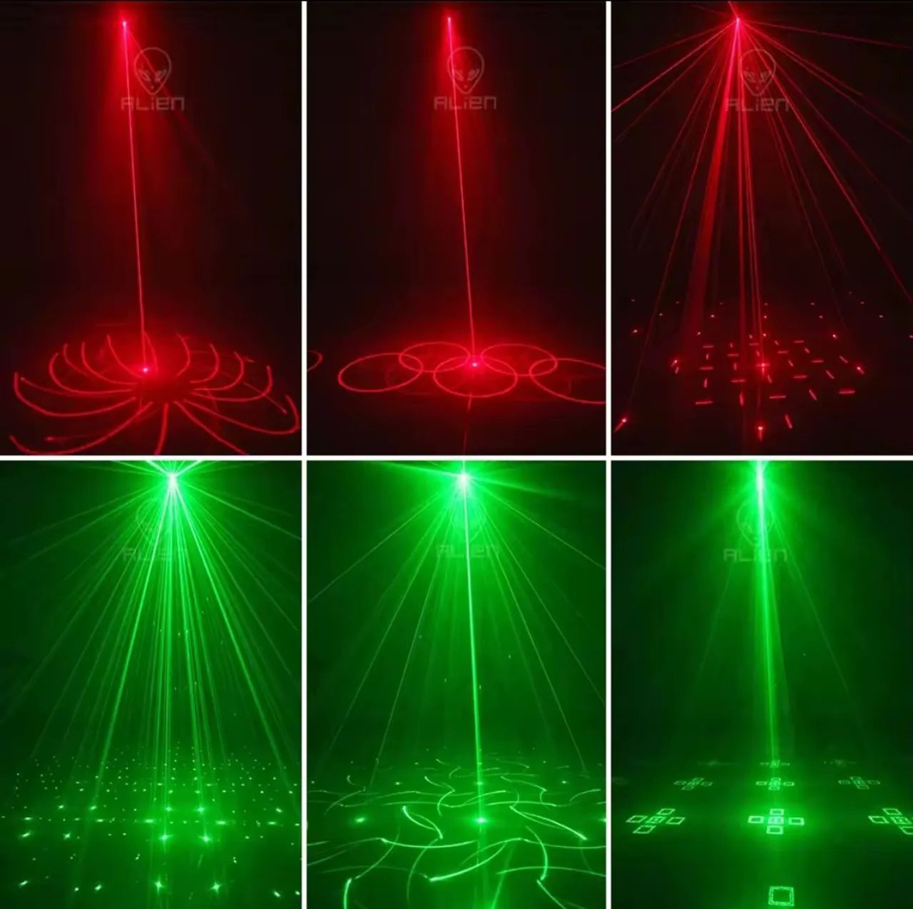 Mini projetor de lasers luzes RGB para festas - Foto 3