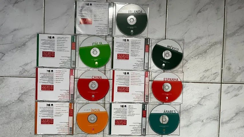 8 CDS DE MÚSICAS PELO MUNDO - Foto 2
