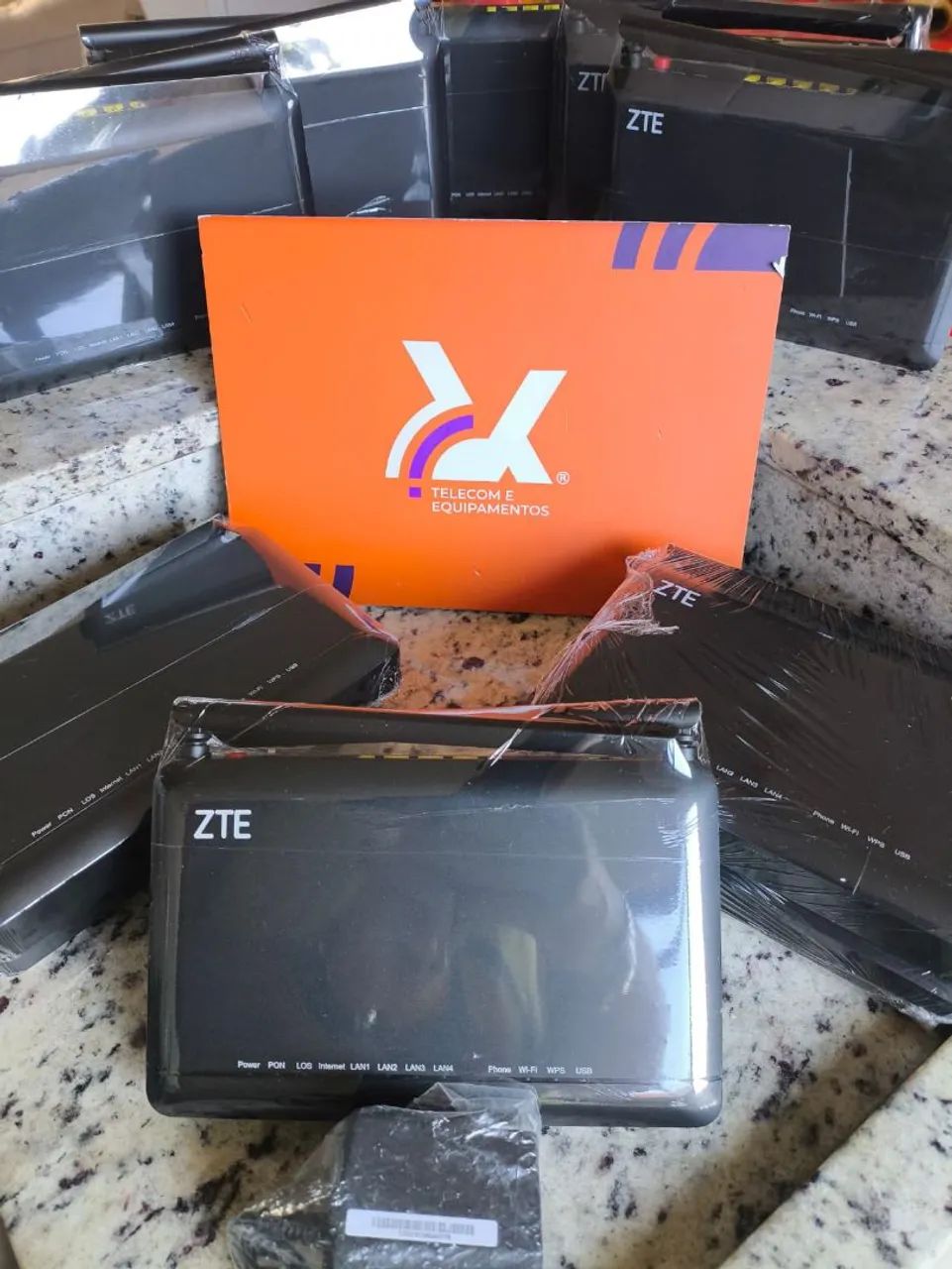 ZTE f670l v9 lote com 25 