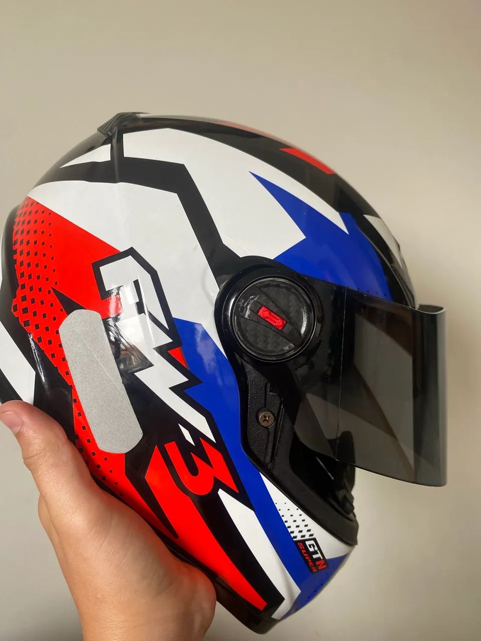 capacete FW3 com 2 viseiras