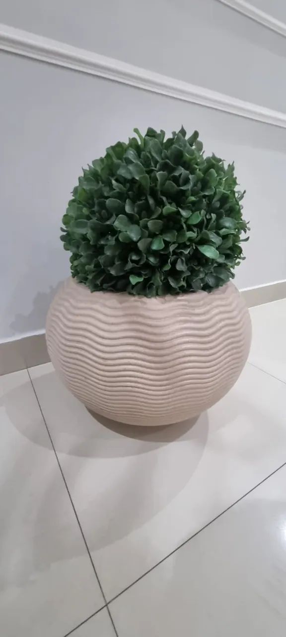 Vaso com planta articicial - Foto 3