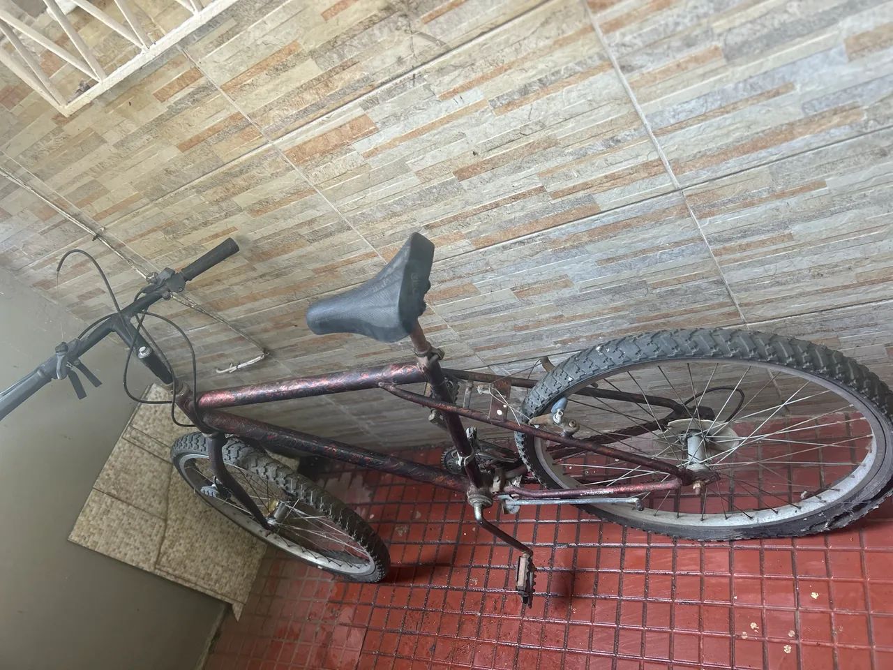 Bicicleta ksx com marcha aro 26 para reforma - Foto 2