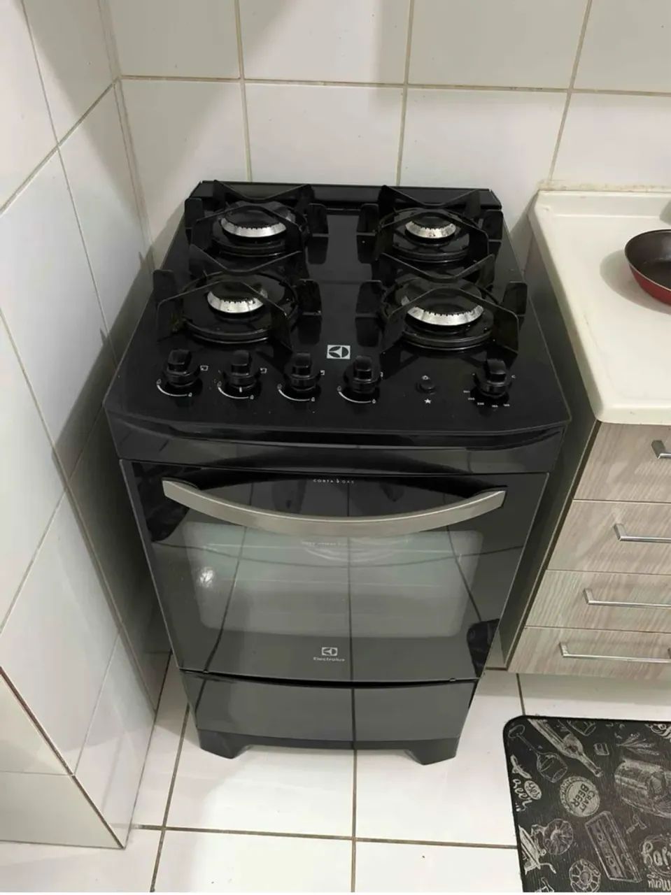 Fogão de vidro Electrolux 4 Bocas Preto - Foto 2