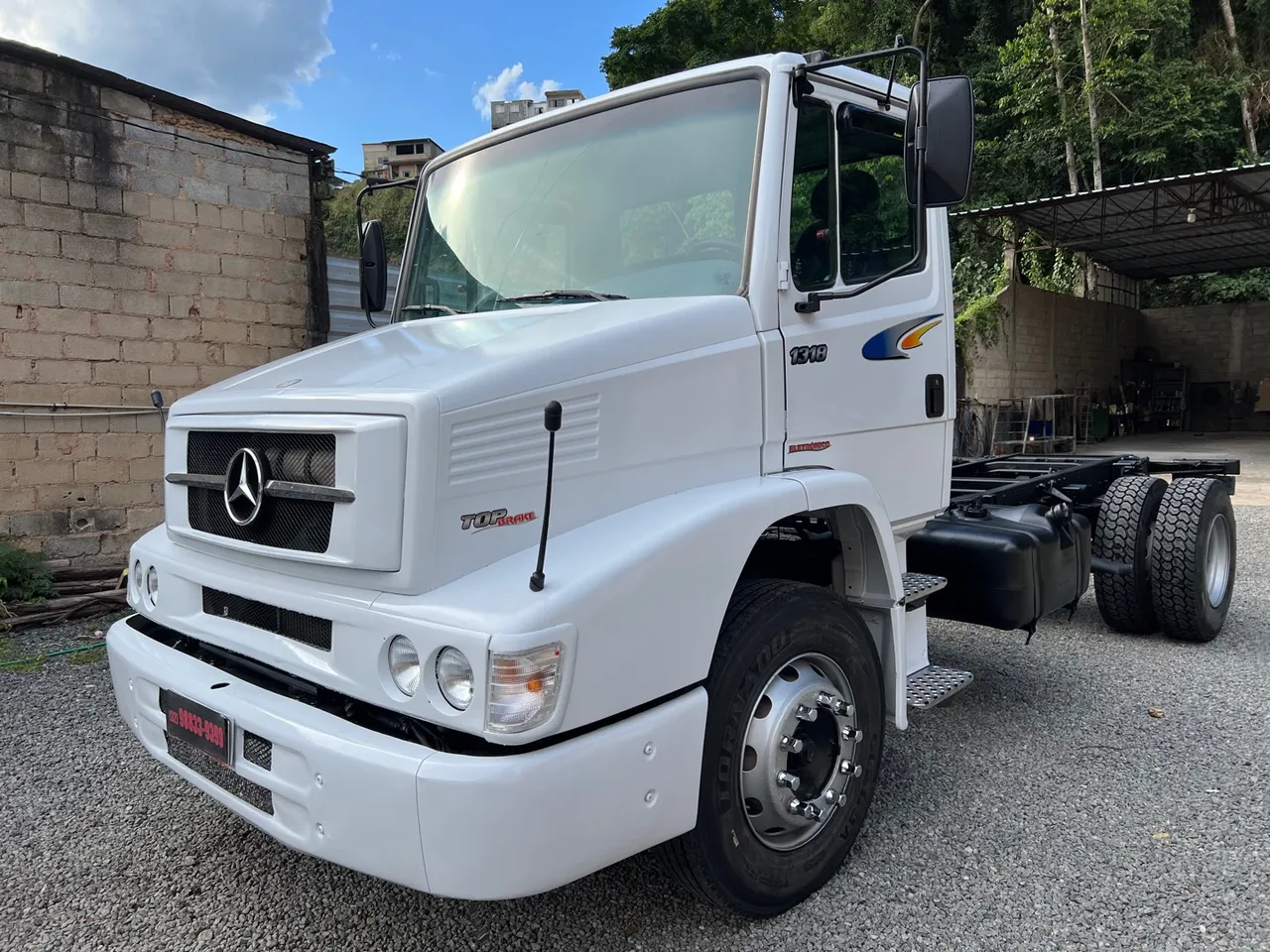 Caminhão Mercedes-Benz 1318 ano 2007- Reduzido caixa 6 marcha