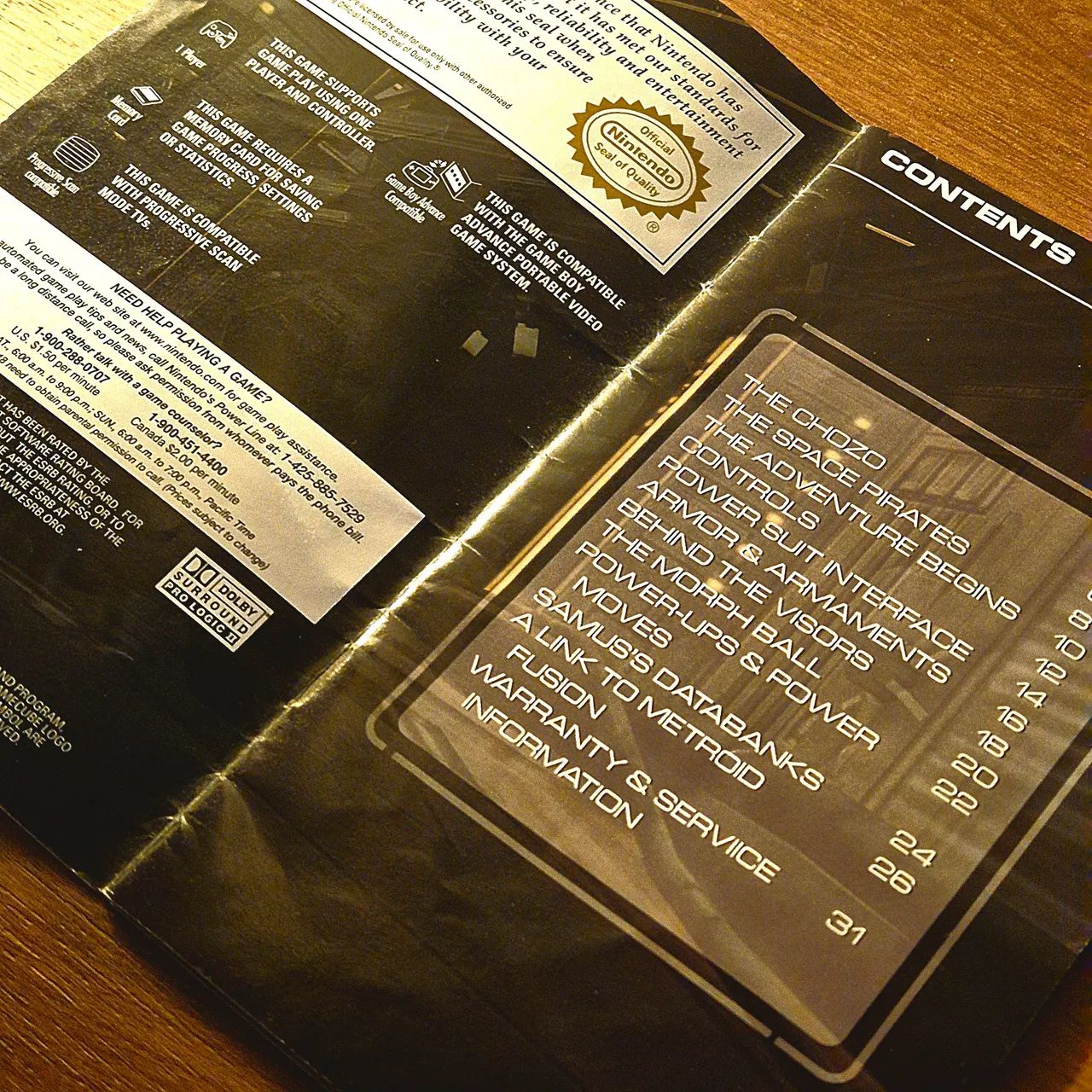 Manual Metroid Prime - Nintendo GameCube - Foto 3