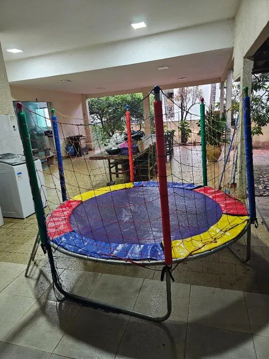 Cama elástica Pula pula trampolim infantil 