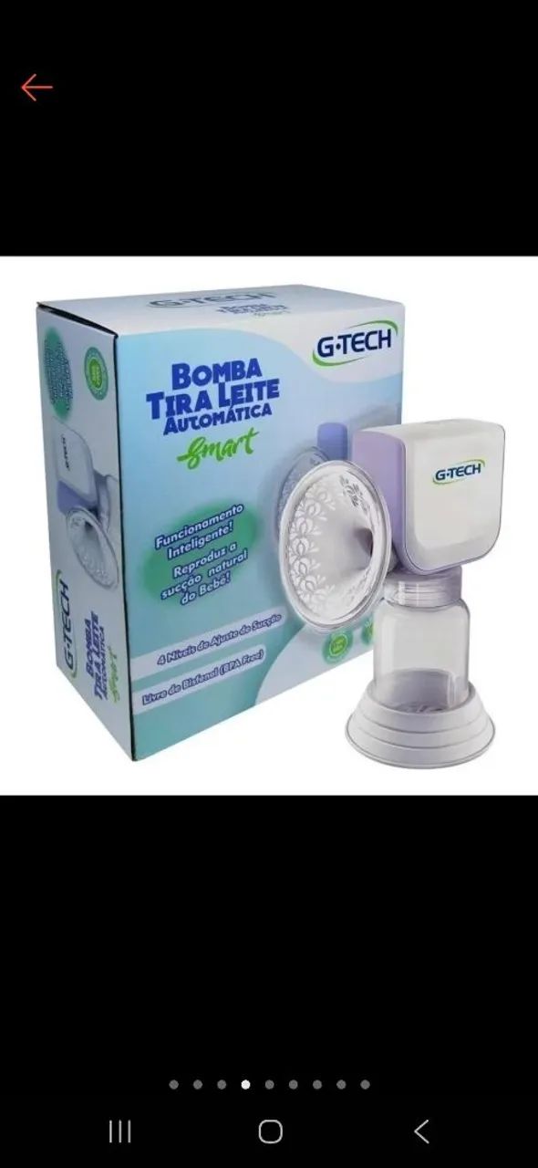 Bomba Tira Leite Automática Smart G-TECH - Foto 4
