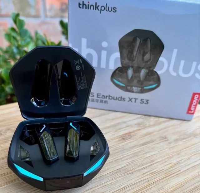 Fone de ouvido Lenovo xt53 bluetooth com visor lcd