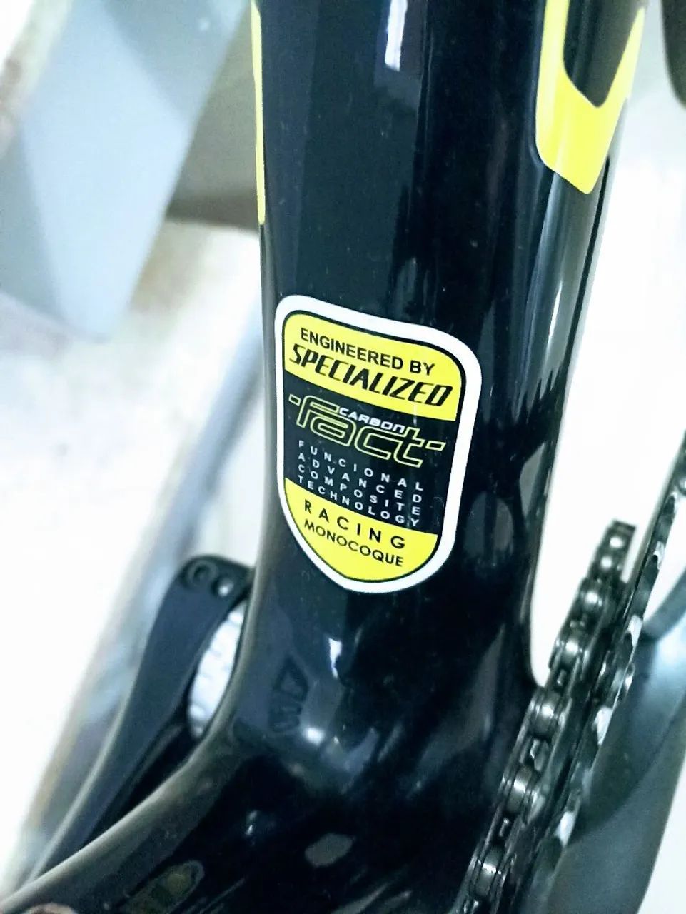 SPEED (54) SPECIALIZED TARMAC, TIAGRA 10V, PNEUS NOVOS(cartão 12x). Trocas 7.5k - Foto 6