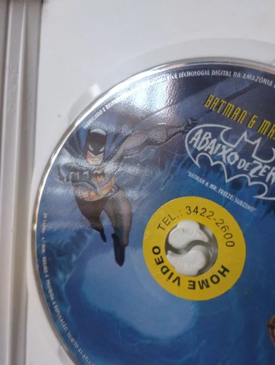 Batman & Mr. Freeze - Abaixo de Zero - DVD - Foto 4