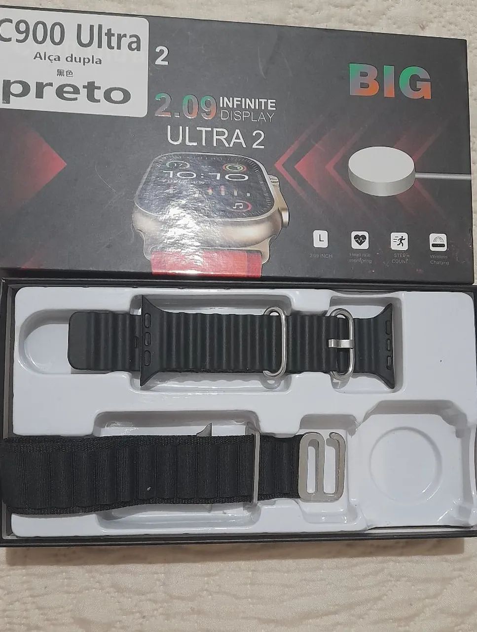 Pulseiras de smartwacth C900 ultra