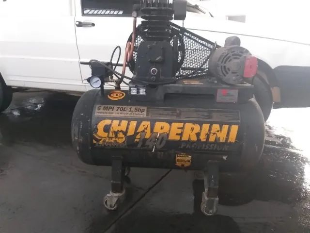 COMPRESSOR DE AR CHIAPERINI 6MPI 70L 1,5HP 140LBS