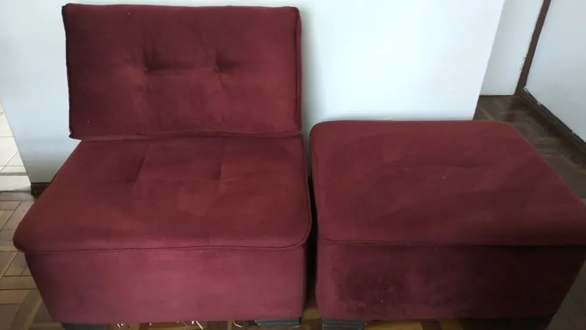 Conjunto de Sófa:  3 lugares + 2 poltronas - Foto 3