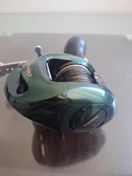 Carretilha de pesca Shimano Curado 300EJ - Foto 2