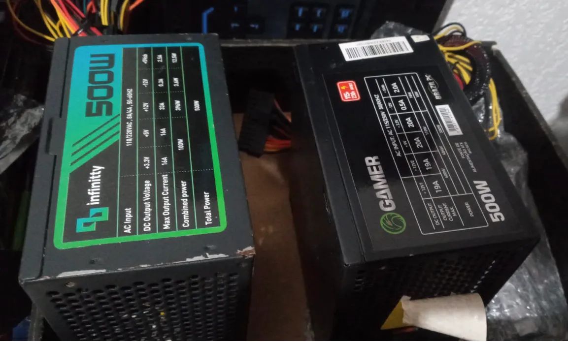 Fonte de Alimentação 500W Infinity e Gamer