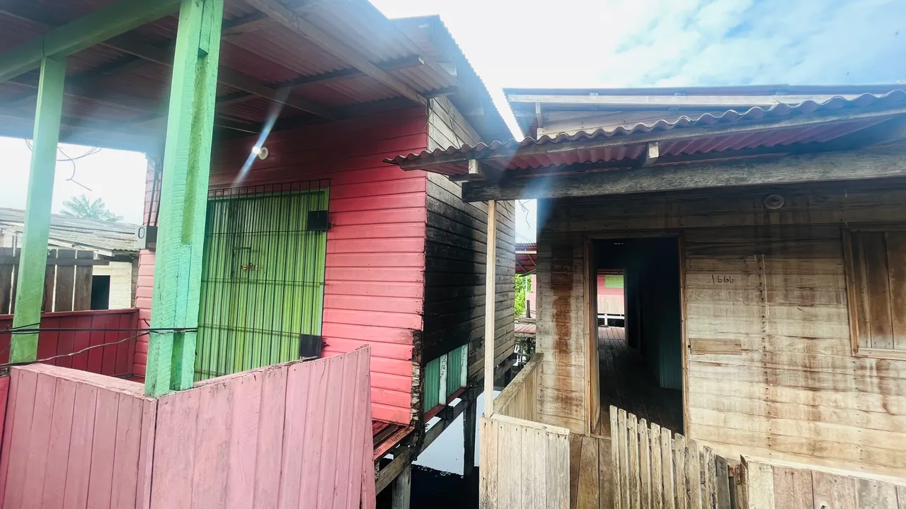 Casa de madeira em Santana