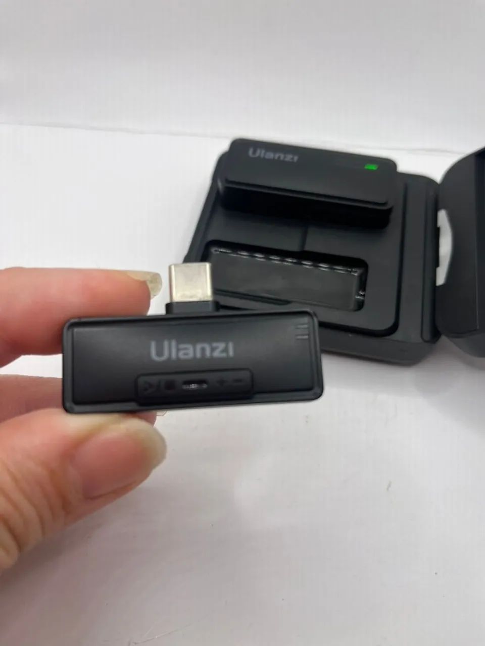Microfone de Lapela para Celular entrada tipo C - Foto 2