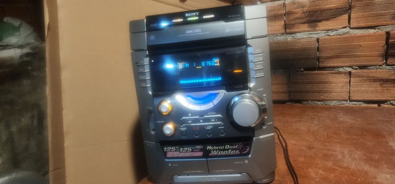 Micro system sony dx5 leia a descrição abaixo  - Foto 5