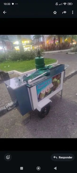 Carrinho de coco  - Foto 2