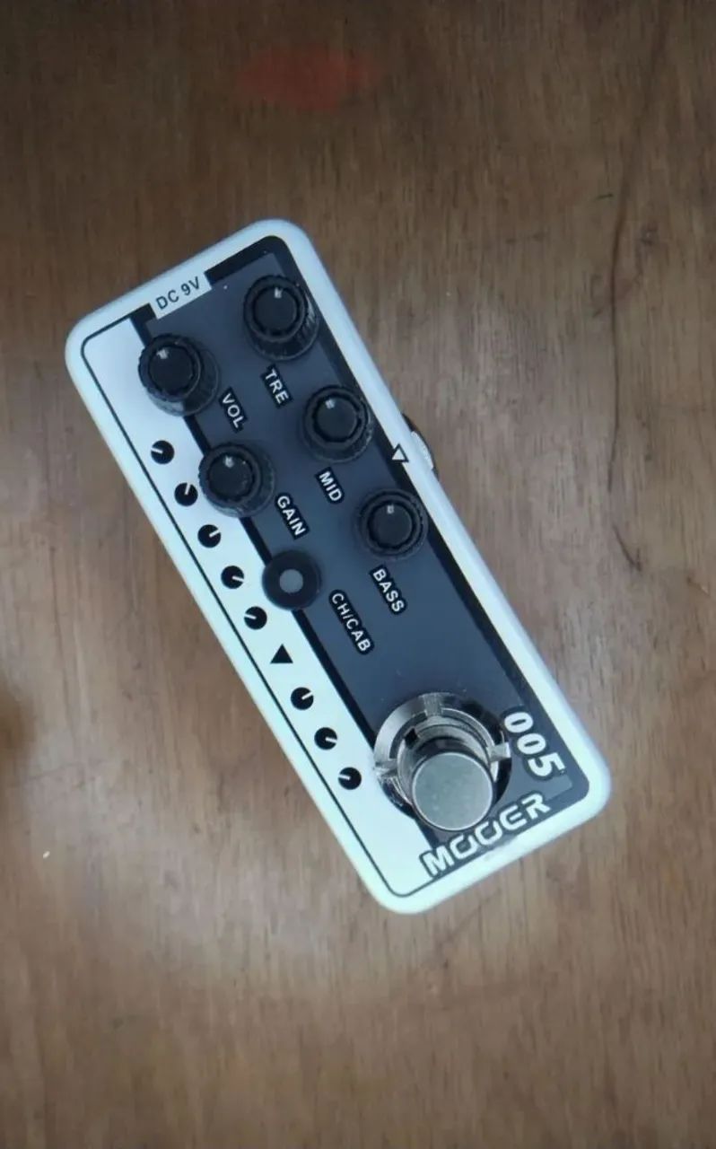 Pedal Preamp Mooer 005 Brown Sound (com defeito) - Foto 2