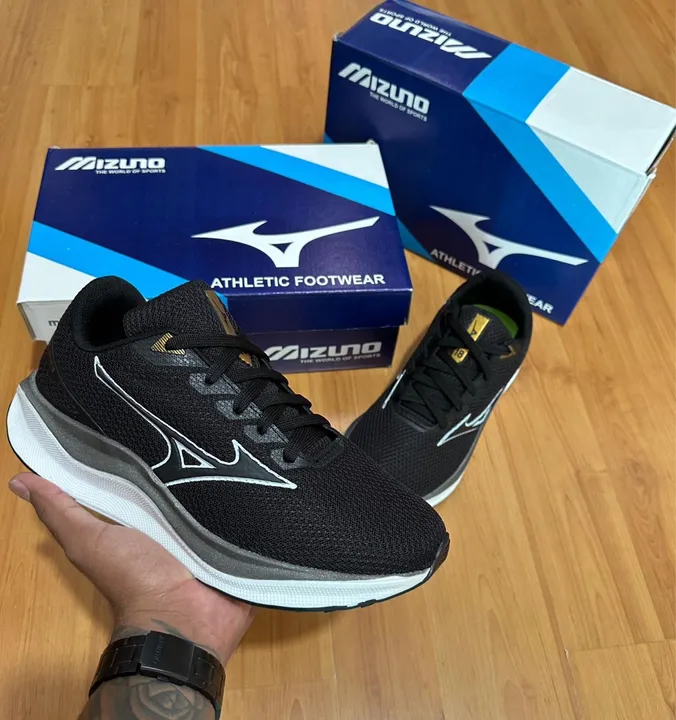 Tênis Mizuno Masculino Preto - Novo!
