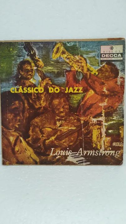LP  Louis Armstrong - Clássicos do Jazz