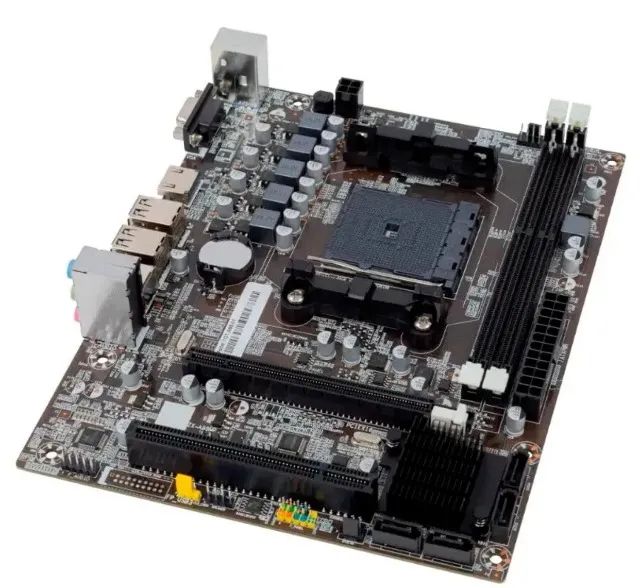 Placa mãe + processador AMD A6 - Foto 2