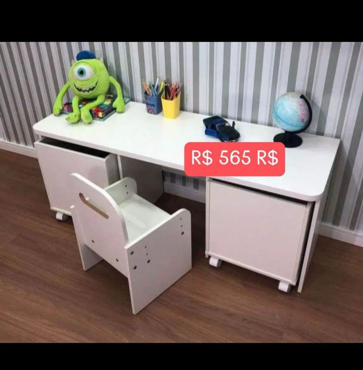 Organizador de brinquedos ?%MDF ENTREGA GRATIS  - Foto 4