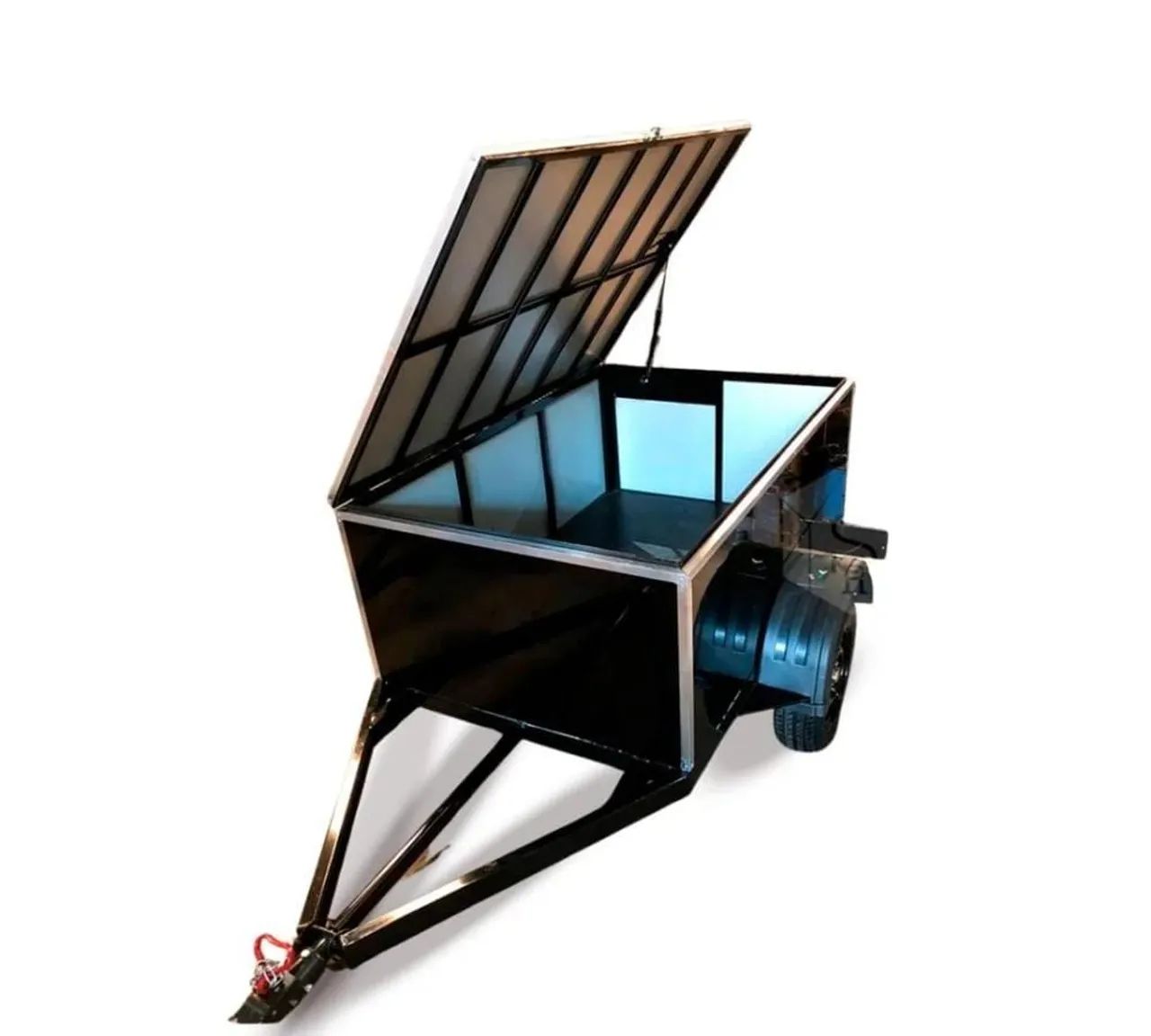 Carretinha  bau pronta a entrega 4.500