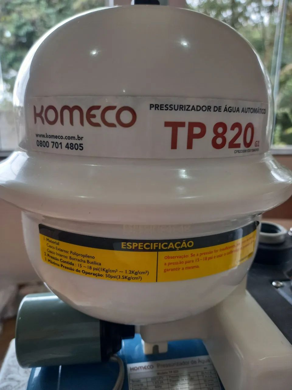 Pressurizador de água Komeco TP 820 G1 - Foto 4