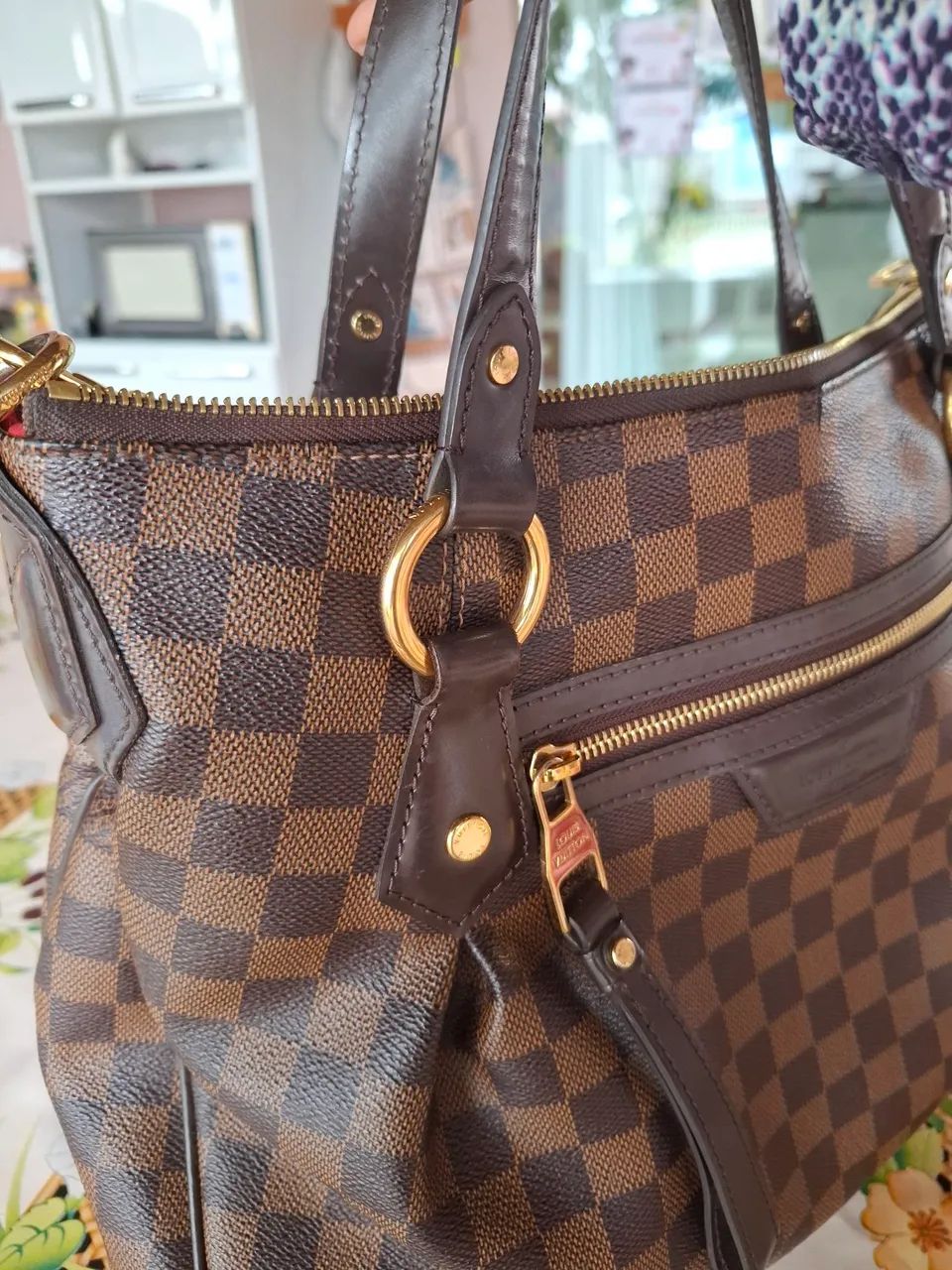 Bolsa Louis Vuitton Damier Azur - Foto 6