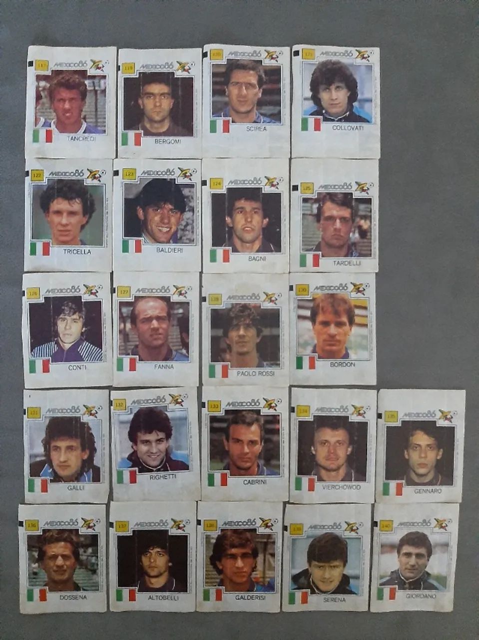 Figurinhas da Copa de 1986   - Foto 6