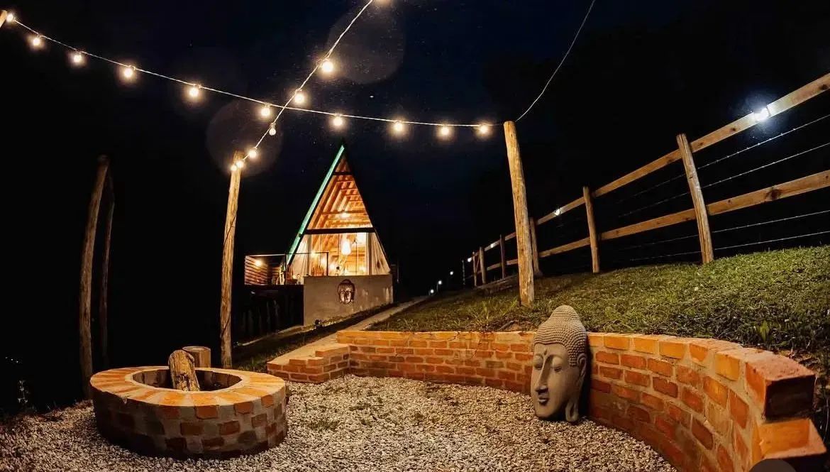 Linda chácara em Anitapolis, já com chalé para investimento em Airbnb - Foto 15