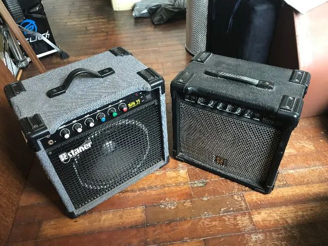2 Amplificadores Staner Kute 25 e 55 - com defeito
