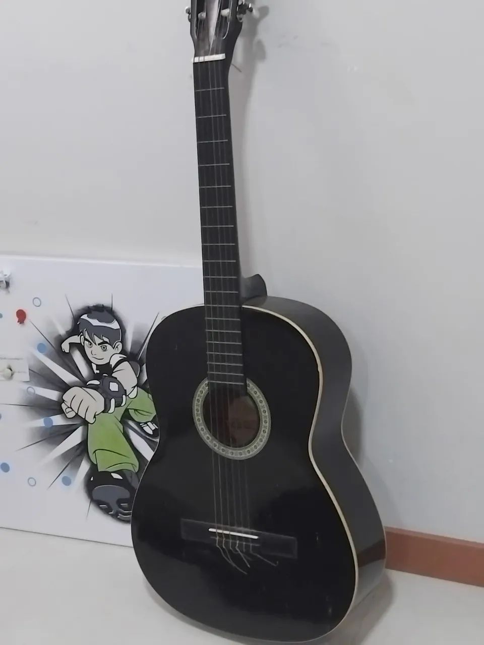 Violão Preto Acústico