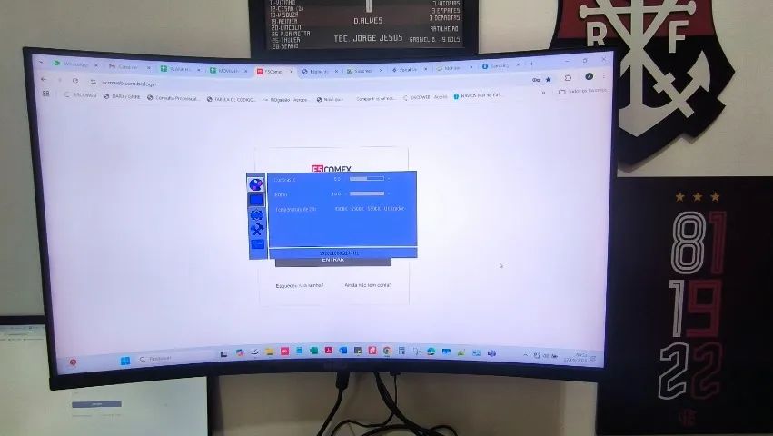 Monitor Gamer Mancer Valak Uz31 165hz Curvo 31.5 Pol 1ms (Usado) - Foto 3