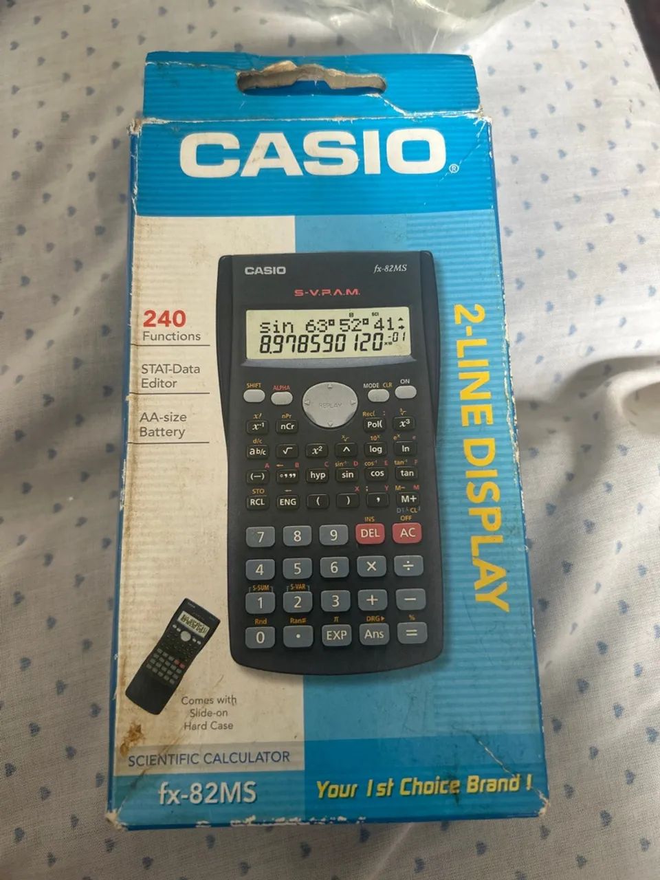 Calculadora Científica Casio fx-82MS usada 