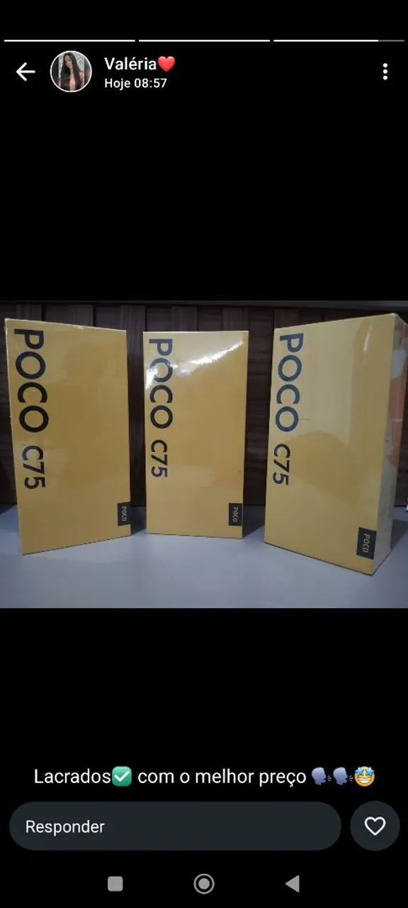 Poco C75 NFC lacrado