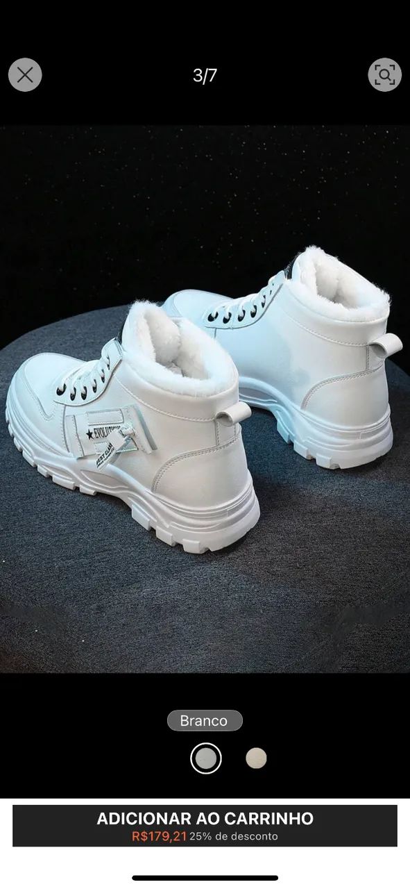 Bota para neve