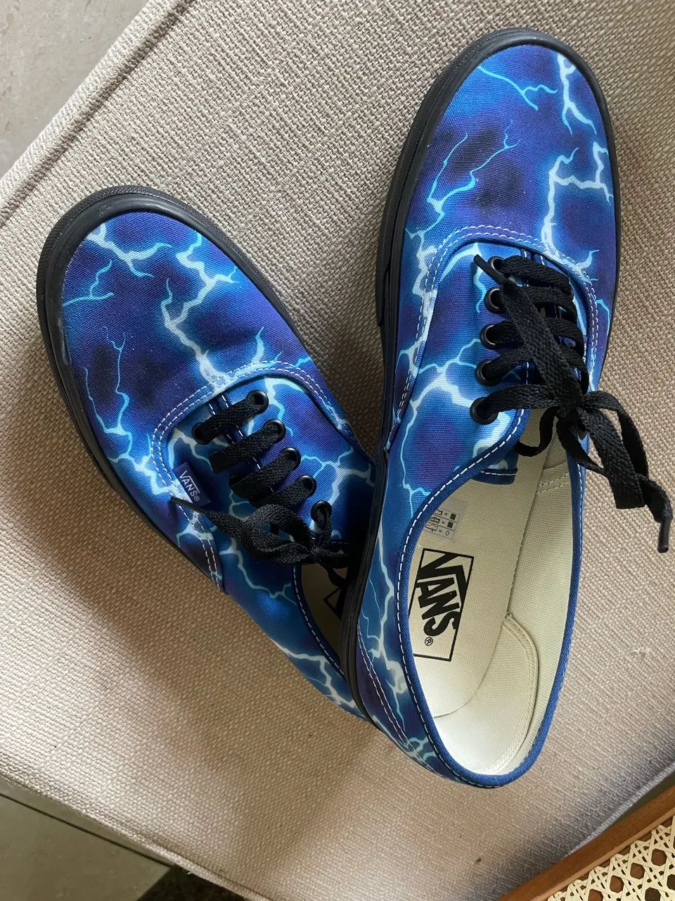 Tênis Vans Authentic Lightning Blue & Black 