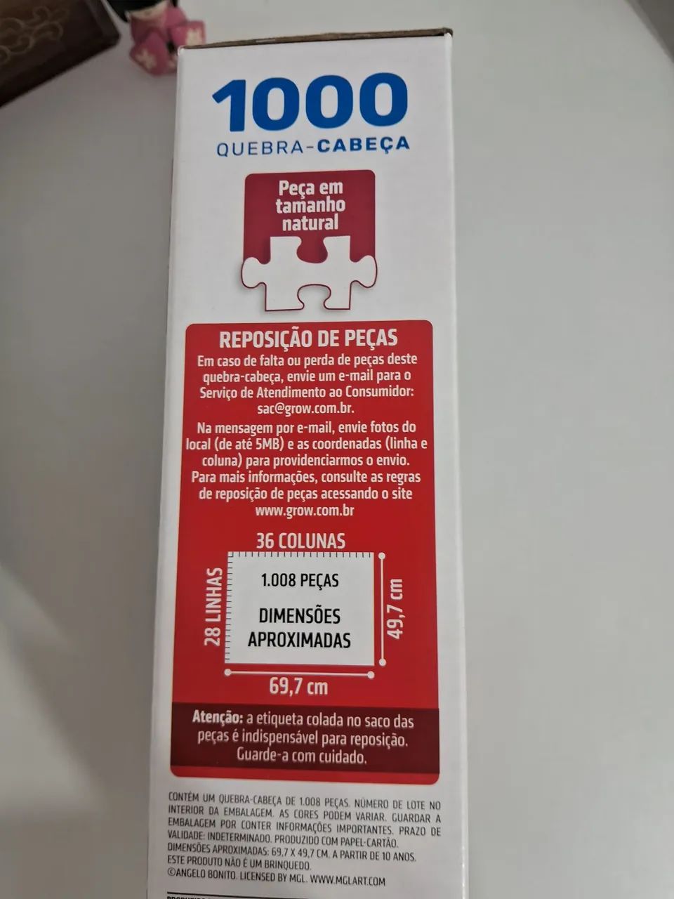 "Chegada do outono" Quebra-cabeças 1000 peças  - Foto 3