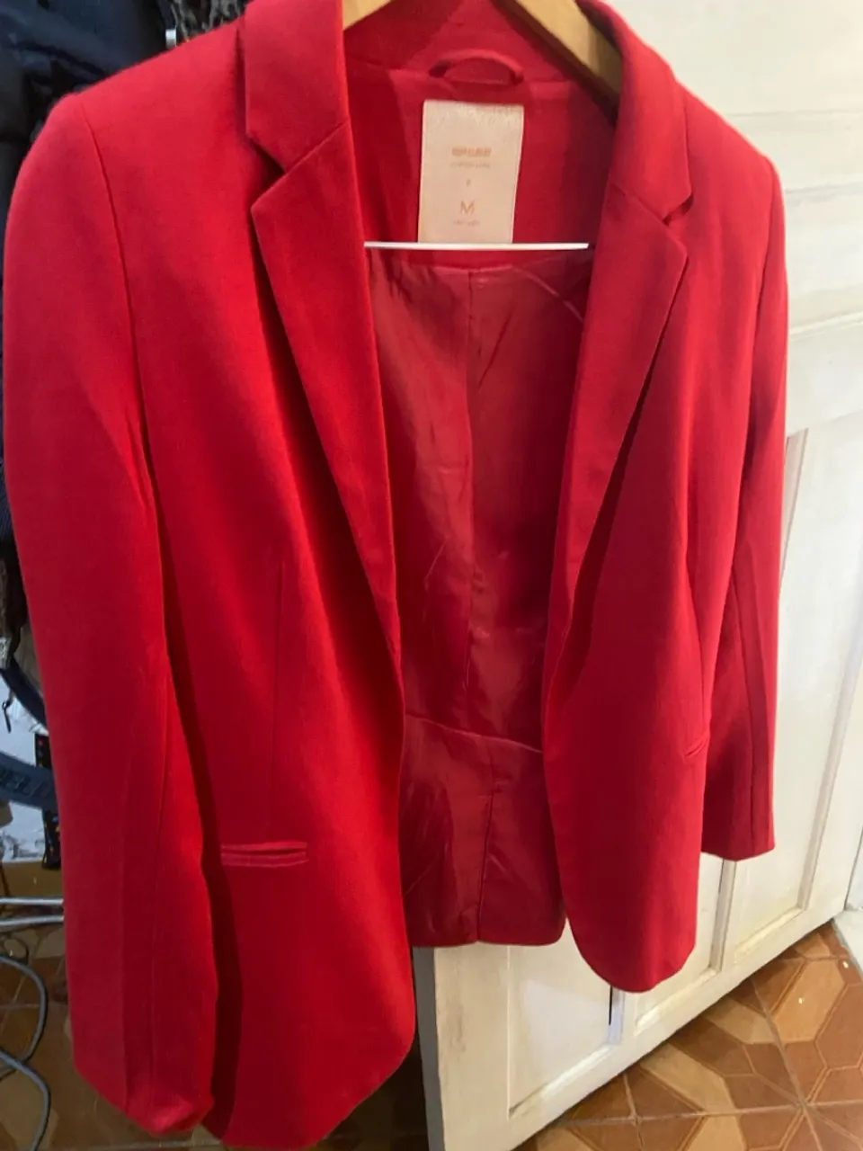 Blazer vermelho tamanho M da Marca Opção