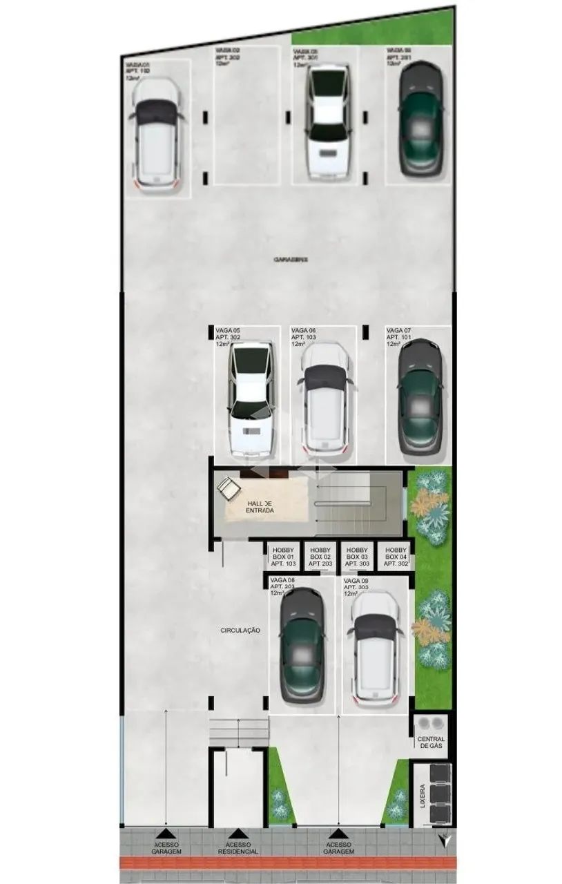 Apartamento a venda no bairro Pagani com 3 quartos/ dormitórios sendo 1 suíte - Foto 3