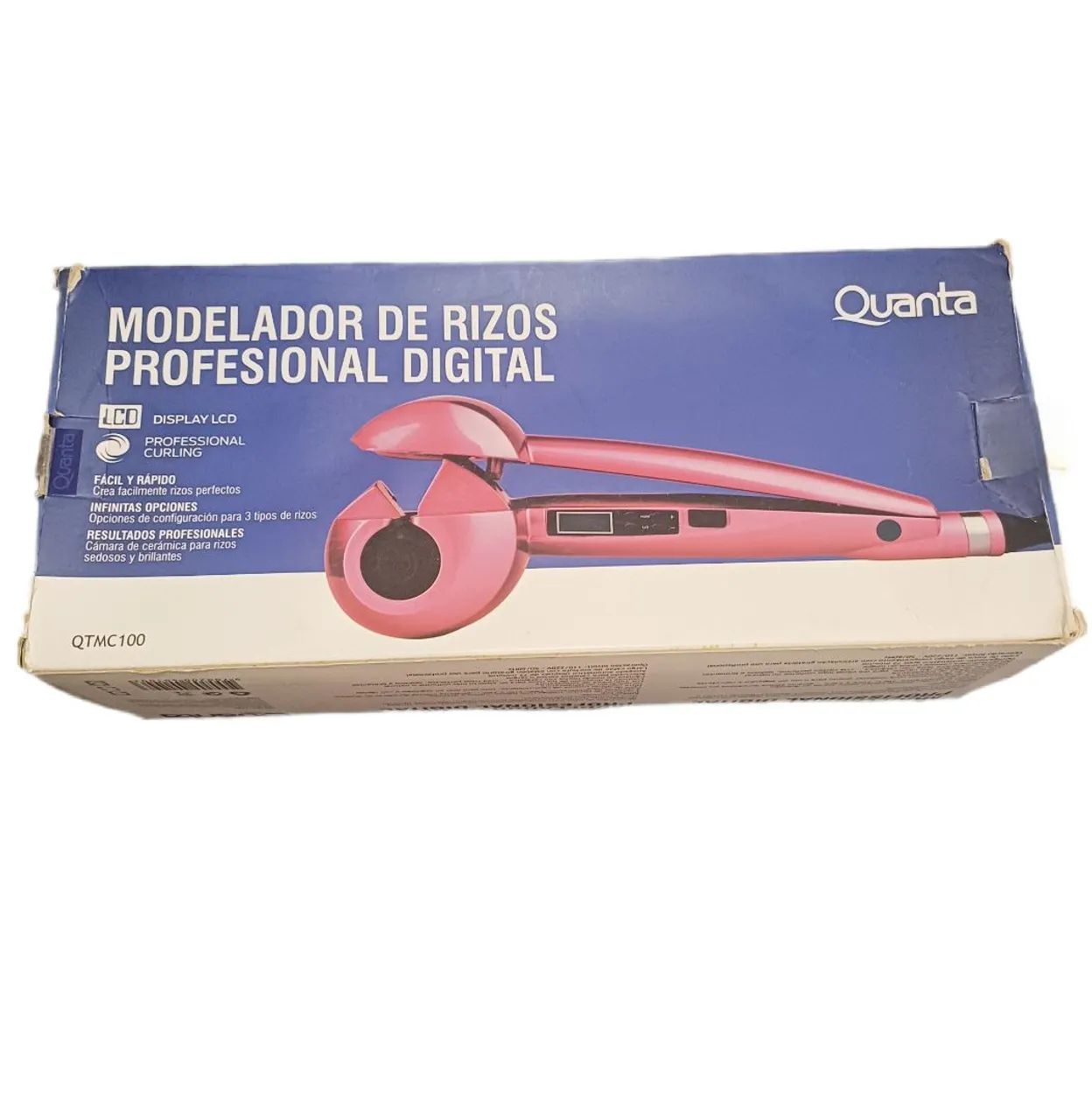 Modelador de Rizos Profissional Digital Quanta