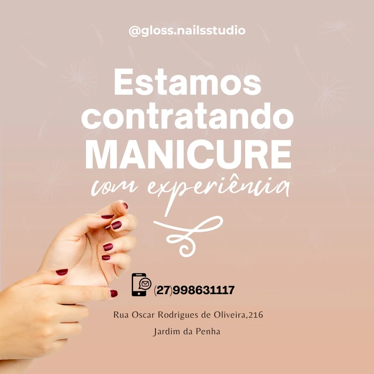 Venha fazer parte da nossa equipe