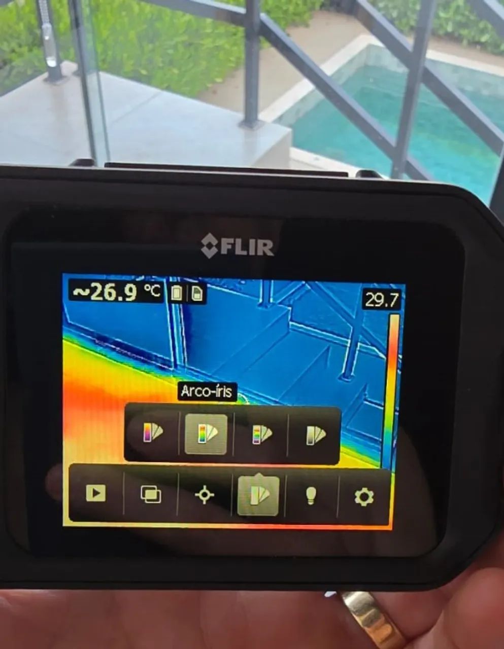 Câmera termográfica Flir C2 completa - Foto 4