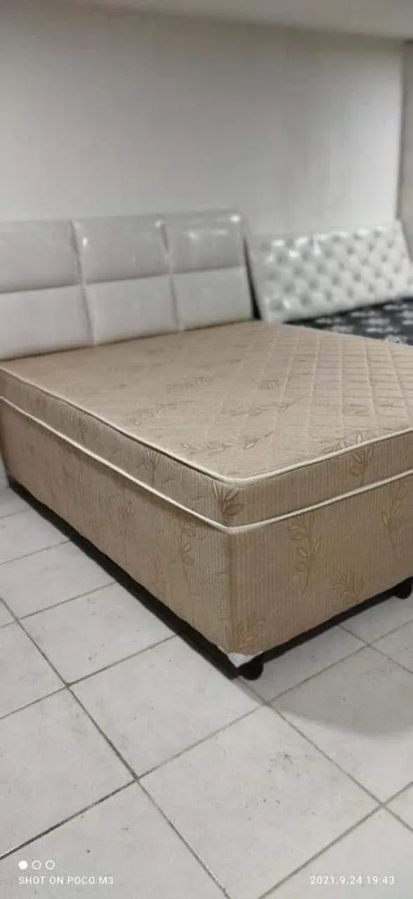 Cama Box Casal Floral Elegante R$ 249,99 - Foto 5