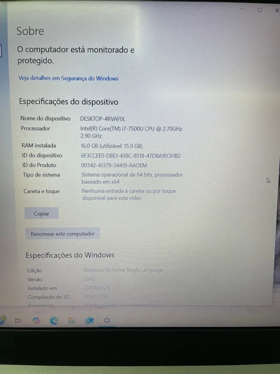 Notebook Lenovo ideaped - Foto 3
